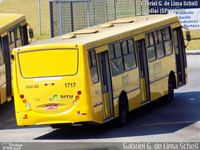 Viação Leme 1717 na cidade de Jundiaí, São Paulo, Brasil, por Gabriel Giacomin de Lima. Número da foto: #5500784.