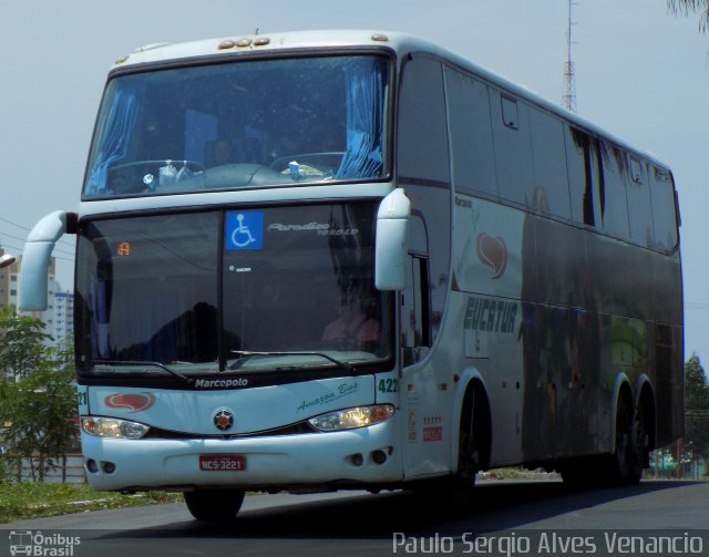 Eucatur - Empresa União Cascavel de Transportes e Turismo 4221 na cidade de Cuiabá, Mato Grosso, Brasil, por Paulo Sergio Alves Venancio. Número da foto: #5500904.