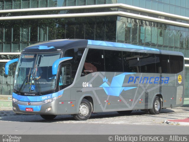 Viação Princesa dos Inhamuns 702 na cidade de Fortaleza, Ceará, Brasil, por Rodrigo Fonseca. Número da foto: #5500714.
