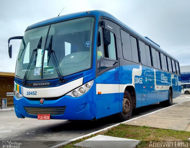 Concessionária Salvador Norte - CSN Transportes 10452 na cidade de Salvador, Bahia, Brasil, por Aneivan Lima. Número da foto: #5502738.