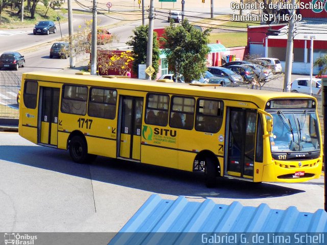 Viação Leme 1717 na cidade de Jundiaí, São Paulo, Brasil, por Gabriel Giacomin de Lima. Número da foto: #5503797.