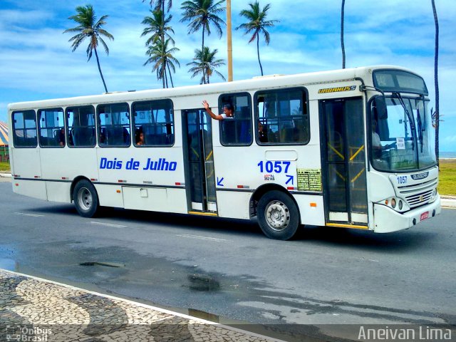 Transportes Dois de Julho 1057 na cidade de Salvador, Bahia, Brasil, por Aneivan Lima. ID da foto: 5502761.