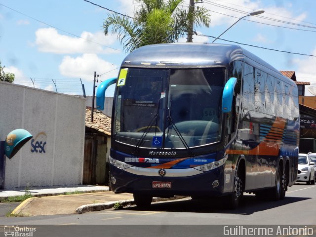 Breda Transportes e Serviços 3510 na cidade de Araxá, Minas Gerais, Brasil, por Guilherme Antonio. Número da foto: #5502803.