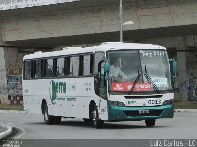 Delta Locações e Fretamentos 0013 na cidade de São Lourenço da Mata, Pernambuco, Brasil, por Luiz Carlos de Santana. Número da foto: #5503361.