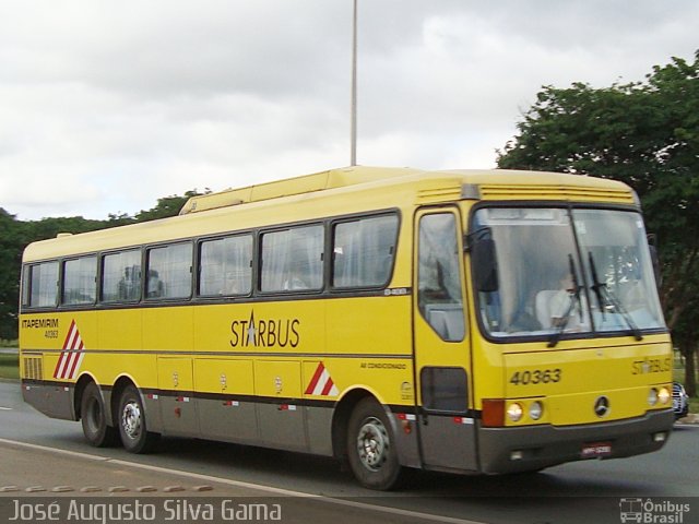 Viação Itapemirim 40363 na cidade de Brasília, Distrito Federal, Brasil, por José Augusto da Silva Gama. ID da foto: 5503203.