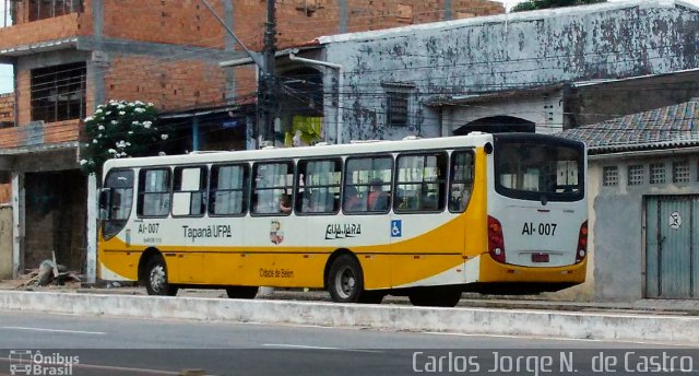 Guajará AI-007 na cidade de Belém, Pará, Brasil, por Carlos Jorge N.  de Castro. Número da foto: #5503172.