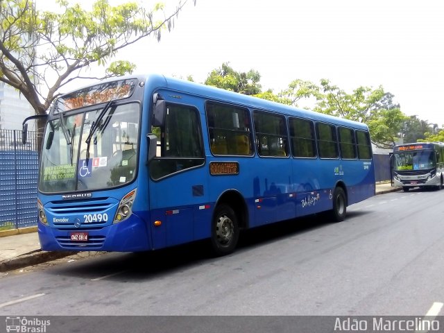 SM Transportes 20490 na cidade de Belo Horizonte, Minas Gerais, Brasil, por Adão Raimundo Marcelino. Número da foto: #5505815.