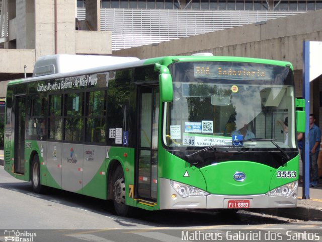 Padova Coletivos 3553 na cidade de Campinas, São Paulo, Brasil, por Matheus Gabriel dos Santos. Número da foto: #5505831.