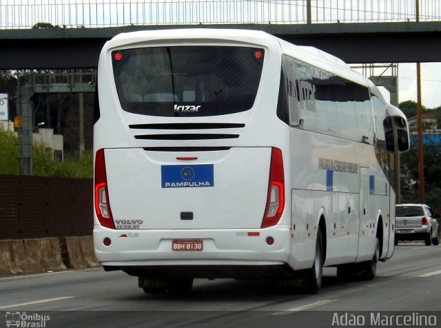Pampulha Turismo 8138 na cidade de Belo Horizonte, Minas Gerais, Brasil, por Adão Raimundo Marcelino. Número da foto: #5505960.