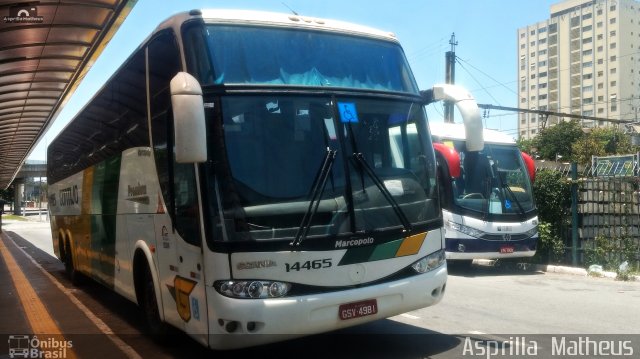 Empresa Gontijo de Transportes 14465 na cidade de Osasco, São Paulo, Brasil, por Asprilla Matheus. ID da foto: 5504745.