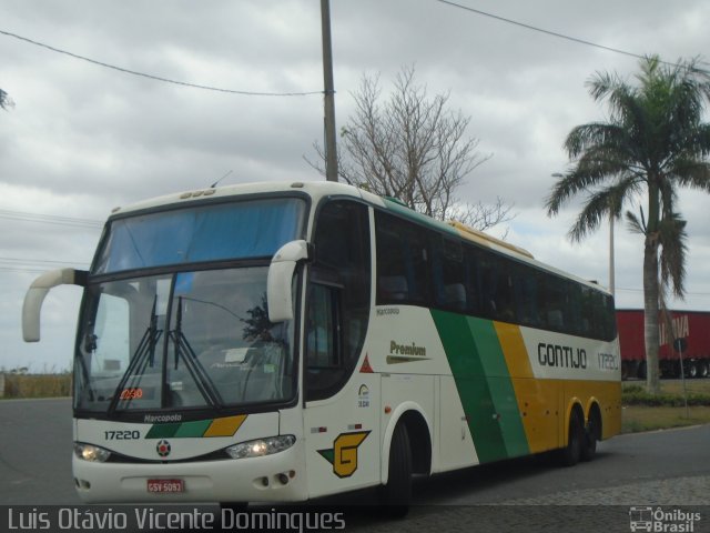 Empresa Gontijo de Transportes 17220 na cidade de Campos dos Goytacazes, Rio de Janeiro, Brasil, por Luis Otávio Vicente Domingues. Número da foto: #5506061.