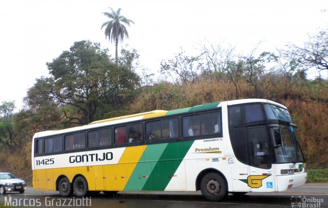 Empresa Gontijo de Transportes 11425 na cidade de Nova União, Minas Gerais, Brasil, por Marcos Grazziotti. ID da foto: 5505943.