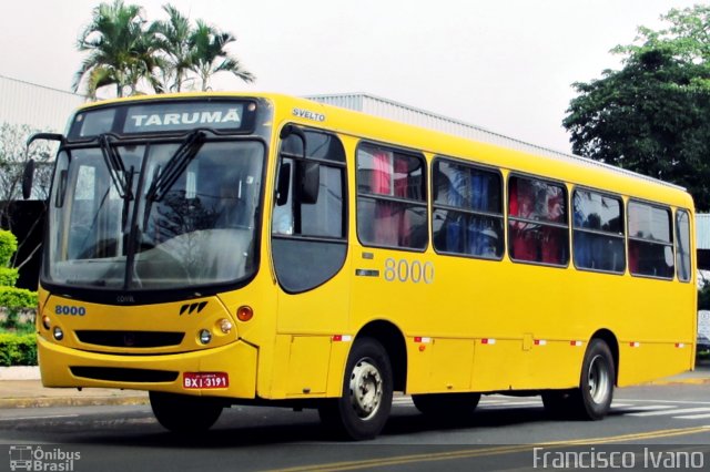 AVOA - Auto Viação Ourinhos Assis 8000 na cidade de Assis, São Paulo, Brasil, por Francisco Ivano. ID da foto: 5508965.