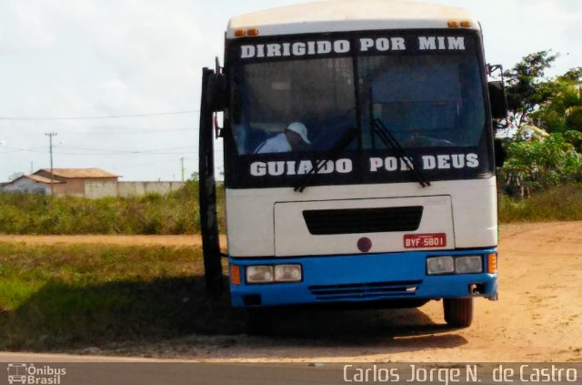 Ônibus Particulares BYF-5801 na cidade de Igarapé-Açu, Pará, Brasil, por Carlos Jorge N.  de Castro. ID da foto: 5508533.