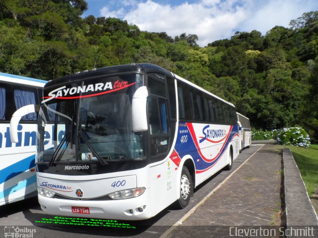 Sayonara - Auto Viação Monte Alverne 400 na cidade de Canela, Rio Grande do Sul, Brasil, por Cleverton Schmitt. ID da foto: 5507880.