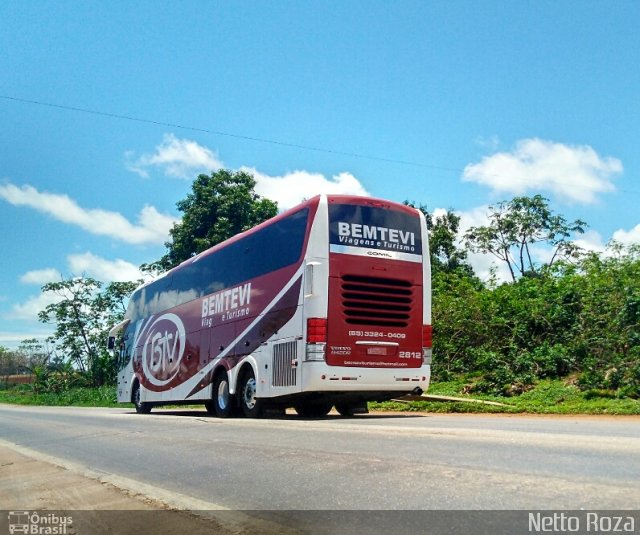 Bem Te Vi Turismo 2812 na cidade de Jaciara, Mato Grosso, Brasil, por Nestor dos Santos Roza. Número da foto: #5507897.