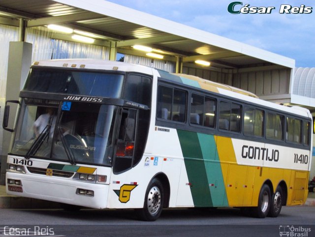 Empresa Gontijo de Transportes 11410 na cidade de Belo Horizonte, Minas Gerais, Brasil, por César Ônibus. ID da foto: 5465780.