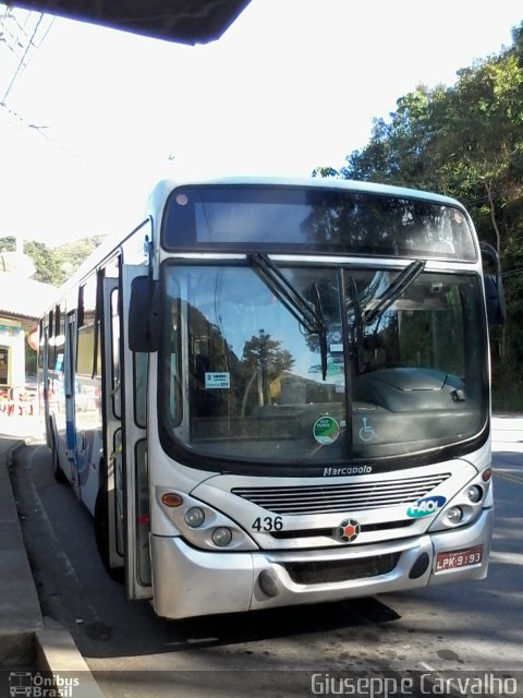 FAOL - Friburgo Auto Ônibus 436 na cidade de Nova Friburgo, Rio de Janeiro, Brasil, por Giuseppe Carvalho. ID da foto: 5466324.