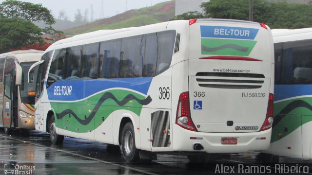 Bel-Tour Transportes e Turismo 366 na cidade de Aparecida, São Paulo, Brasil, por Alex Ramos Ribeiro. ID da foto: 5512698.