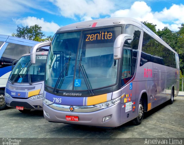 Rota Transportes Rodoviários 7165 na cidade de Camaçari, Bahia, Brasil, por Aneivan Lima. Número da foto: #5510892.