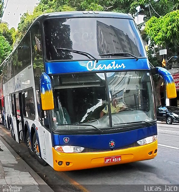 Claratur Turismo 1021 na cidade de Belém, Pará, Brasil, por Lucas Jacó. ID da foto: 5509872.