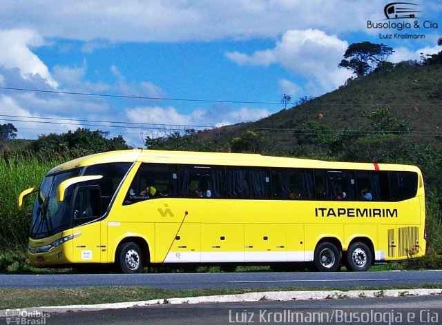 Viação Itapemirim 60521 na cidade de Juiz de Fora, Minas Gerais, Brasil, por Luiz Krolman. ID da foto: 5509780.