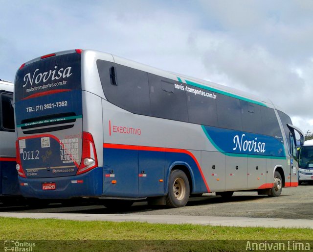 Novisa Transportes Rodoviários e Serviços 0112 na cidade de Camaçari, Bahia, Brasil, por Aneivan Lima. Número da foto: #5511011.