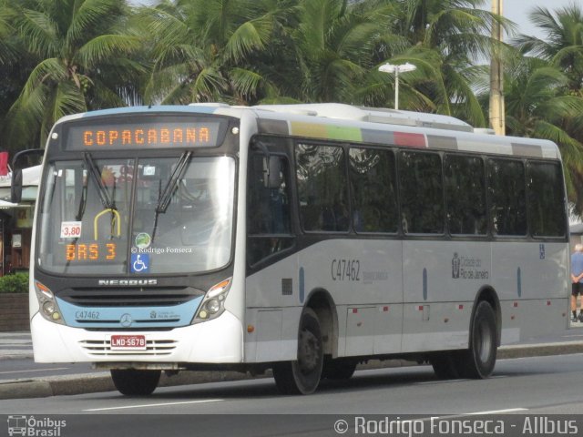Viação Redentor C47462 na cidade de Rio de Janeiro, Rio de Janeiro, Brasil, por Rodrigo Fonseca. Número da foto: #5511706.