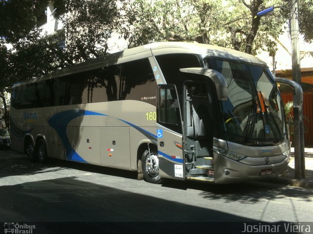 Ilson Turismo 1600 na cidade de Curvelo, Minas Gerais, Brasil, por Josimar Vieira. ID da foto: 5512551.