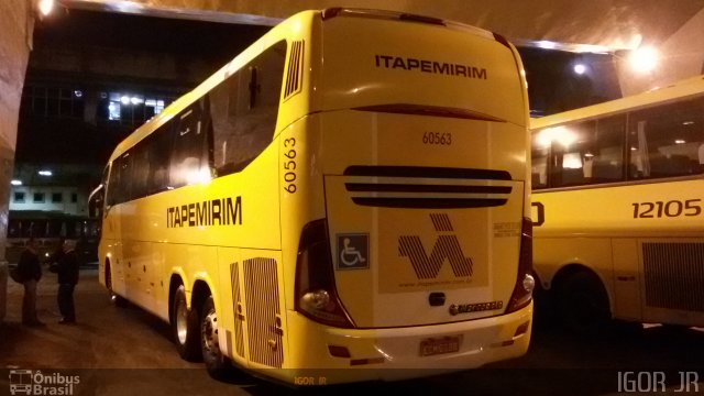 Viação Itapemirim 60563 na cidade de Belo Horizonte, Minas Gerais, Brasil, por Igor Policarpo. Número da foto: #5511847.