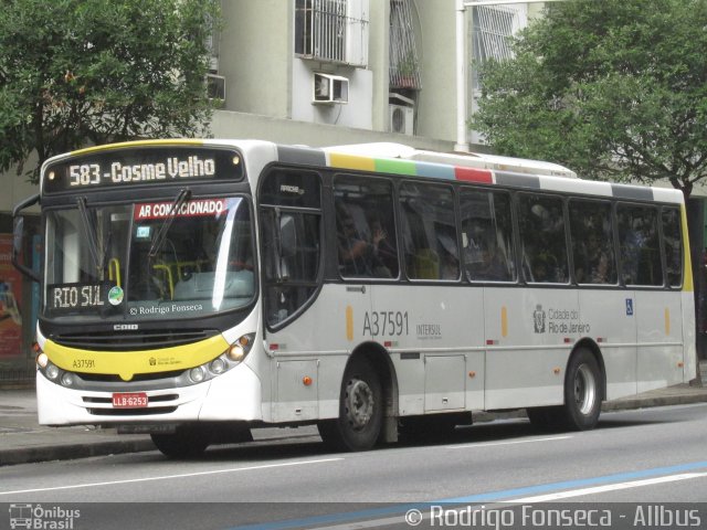 Transportes São Silvestre A37591 na cidade de Rio de Janeiro, Rio de Janeiro, Brasil, por Rodrigo Fonseca. Número da foto: #5511730.