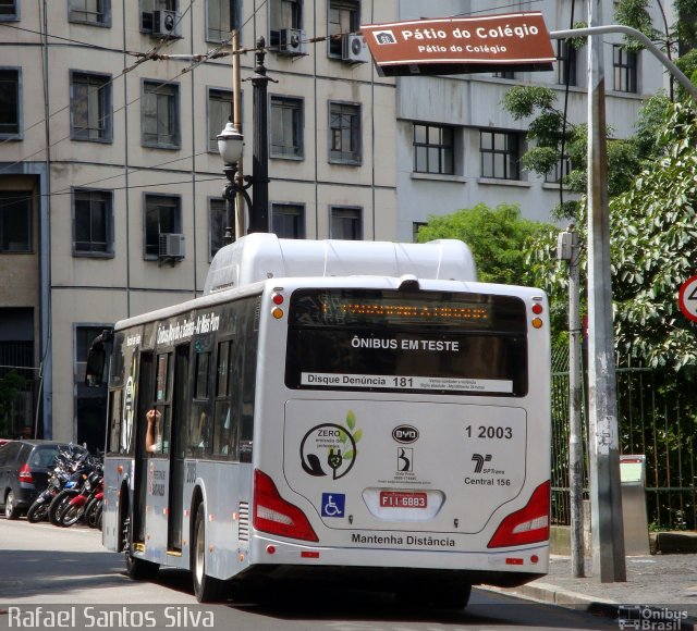 Viação Gato Preto 1 2003 na cidade de São Paulo, São Paulo, Brasil, por Rafael Santos Silva. ID da foto: 5511970.