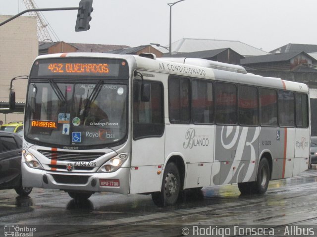 Transportes Blanco RJ 136.075 na cidade de Rio de Janeiro, Rio de Janeiro, Brasil, por Rodrigo Fonseca. ID da foto: 5511674.