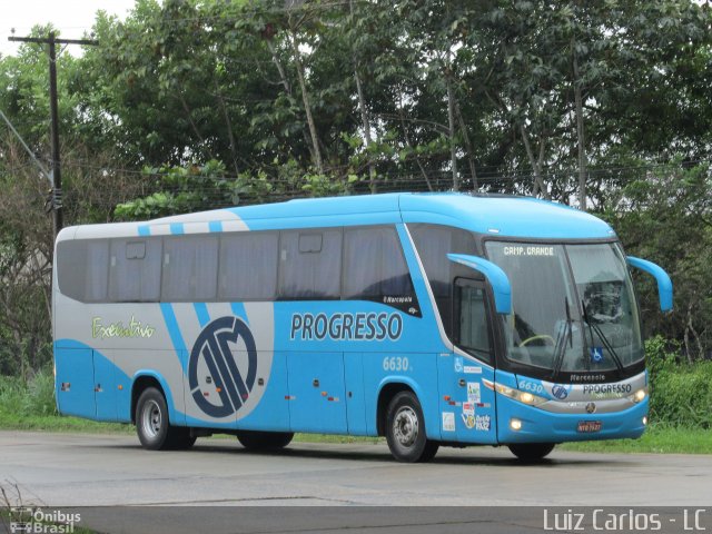 Auto Viação Progresso 6630 na cidade de Recife, Pernambuco, Brasil, por Luiz Carlos de Santana. ID da foto: 5513859.