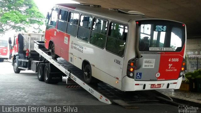 Allibus Transportes 4 5606 na cidade de São Paulo, São Paulo, Brasil, por Luciano Ferreira da Silva. Número da foto: #5514643.