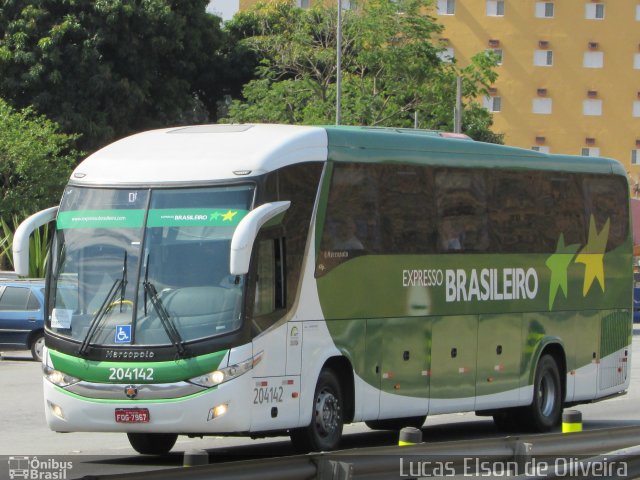 Expresso Brasileiro 204142 na cidade de Aparecida, São Paulo, Brasil, por Lucas Elson de Oliveira. ID da foto: 5515011.