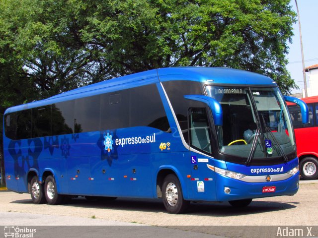 Expresso do Sul 12105 na cidade de São Paulo, São Paulo, Brasil, por Adam Xavier Rodrigues Lima. ID da foto: 5514332.