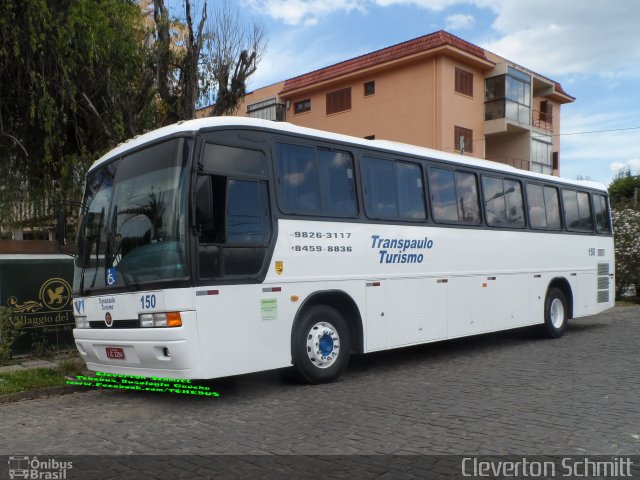 Transpaulo Turismo 150 na cidade de Canela, Rio Grande do Sul, Brasil, por Cleverton Schmitt. ID da foto: 5514034.