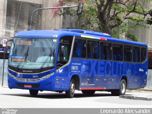 Auto Viação Jabour D86753 na cidade de Rio de Janeiro, Rio de Janeiro, Brasil, por Leonardo Alecsander. Número da foto: #5513609.