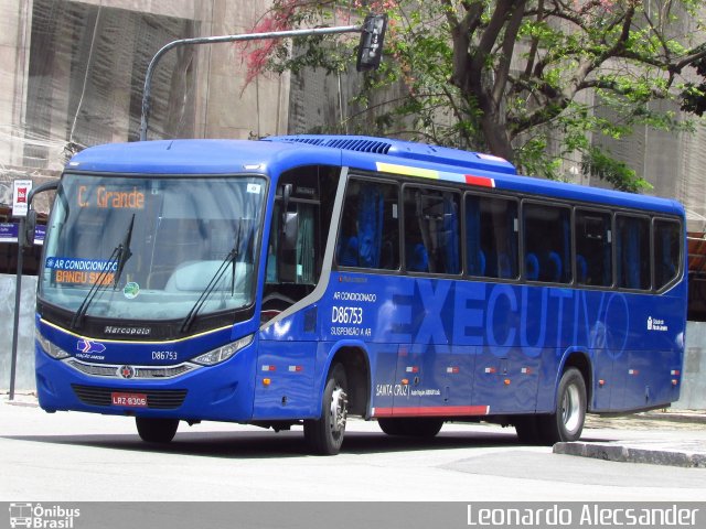 Auto Viação Jabour D86753 na cidade de Rio de Janeiro, Rio de Janeiro, Brasil, por Leonardo Alecsander. ID da foto: 5513609.