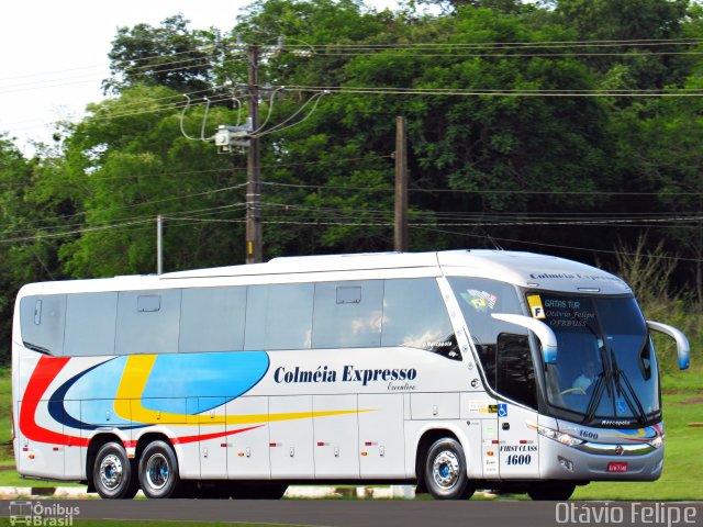Colméia Expresso 4600 na cidade de Foz do Iguaçu, Paraná, Brasil, por Otavio Felipe Balbinot. Número da foto: #5514429.