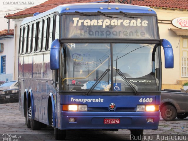 Empresa Transparente 4600 na cidade de Diamantina, Minas Gerais, Brasil, por Rodrigo  Aparecido. Número da foto: #5514166.