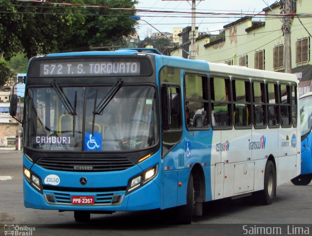 Viação Grande Vitória 23130 na cidade de Vila Velha, Espírito Santo, Brasil, por Saimom  Lima. Número da foto: #5514669.