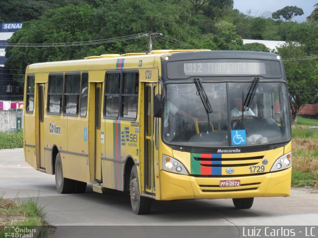 Itamaracá Transportes 1.729 na cidade de Abreu e Lima, Pernambuco, Brasil, por Luiz Carlos de Santana. ID da foto: 5514044.