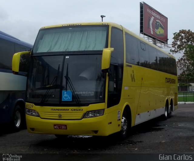Viação Itapemirim 49039 na cidade de Vitória, Espírito Santo, Brasil, por Gian Carlos. Número da foto: #5514777.