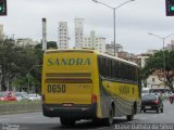 Viação Sandra 0650 na cidade de Belo Horizonte, Minas Gerais, Brasil, por Joase Batista da Silva. Número da foto: #:id.