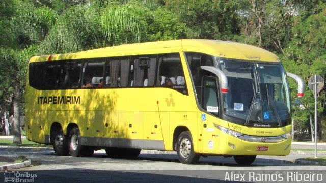 Viação Itapemirim 60519 na cidade de Taubaté, São Paulo, Brasil, por Alex Ramos Ribeiro. ID da foto: 5517282.