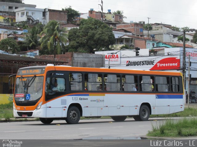 Cidade Alta Transportes 1.153 na cidade de Paulista, Pernambuco, Brasil, por Luiz Carlos de Santana. ID da foto: 5516096.