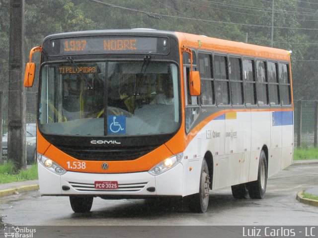 Itamaracá Transportes 1.538 na cidade de Paulista, Pernambuco, Brasil, por Luiz Carlos de Santana. ID da foto: 5516120.