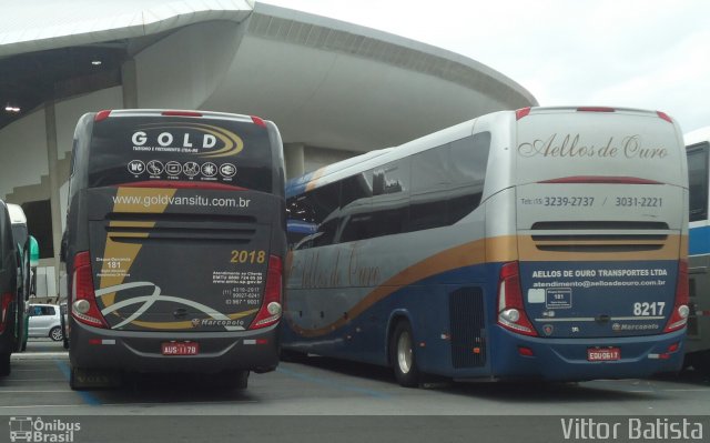 Gold Turismo e Fretamento 2018 na cidade de Aparecida, São Paulo, Brasil, por Vittor Batista. ID da foto: 5516998.